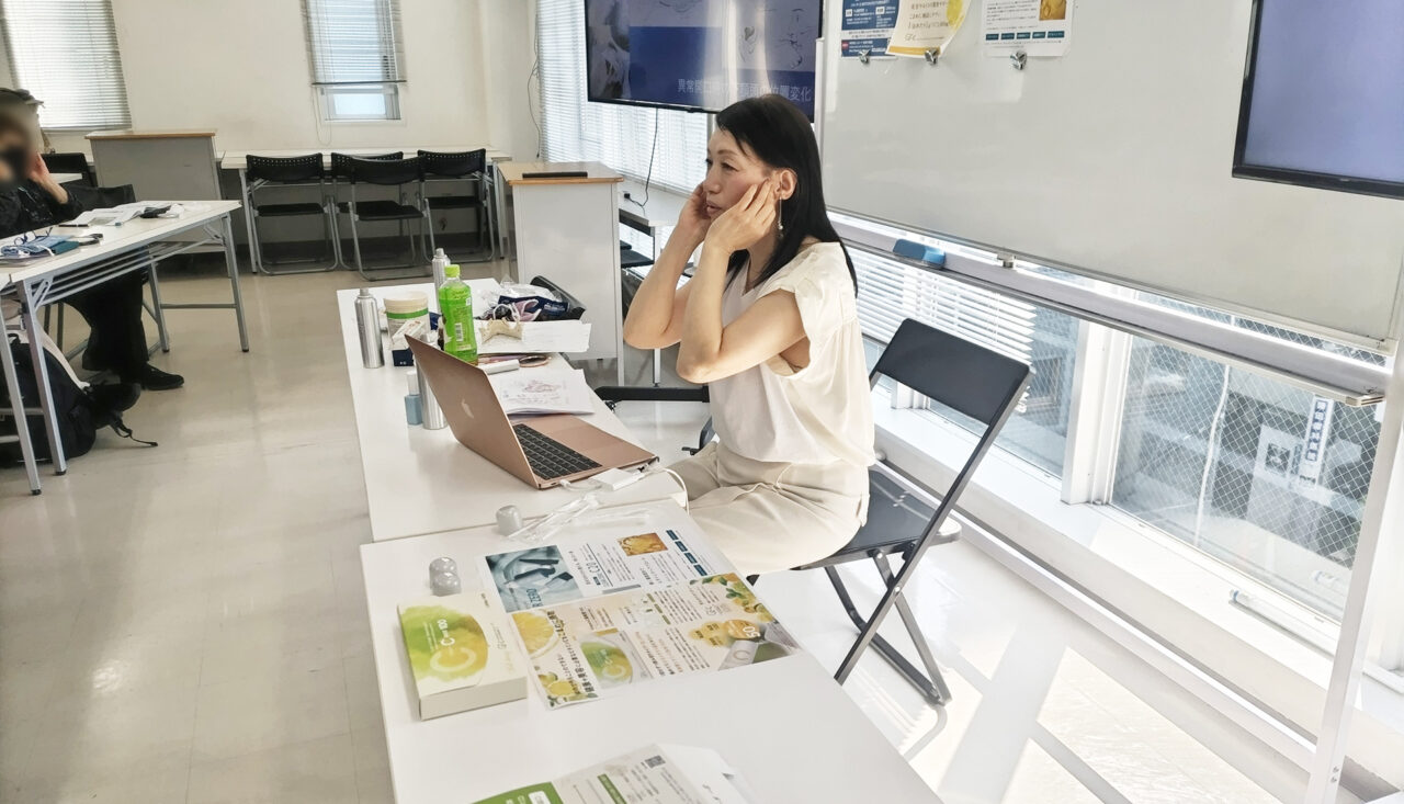 第14回 顔面地滑りをくい止めるセミナーの模様